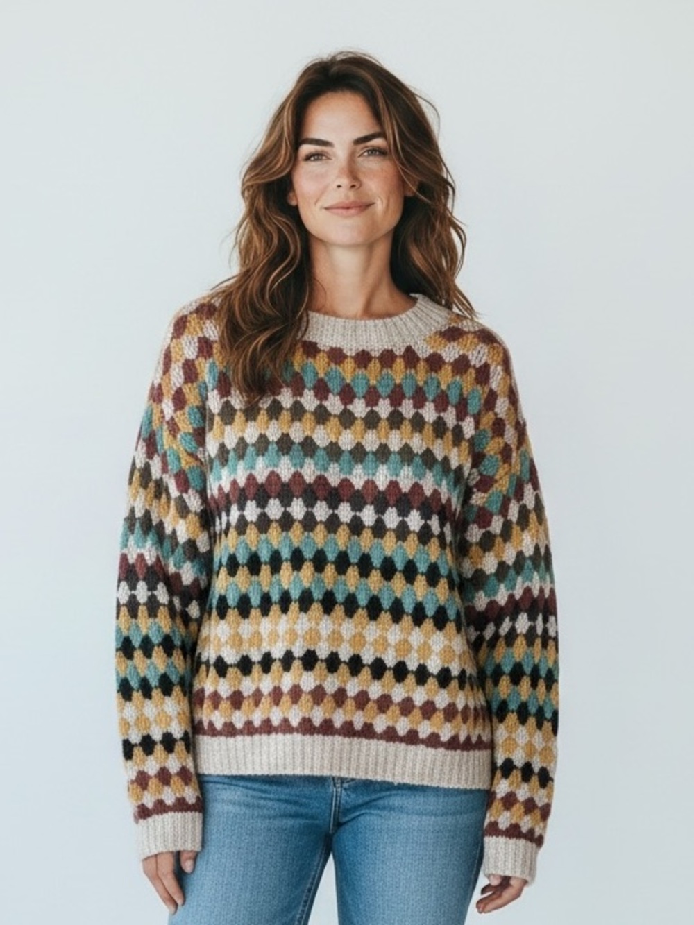 Baltic Born Multicolor Crewneck Sweater